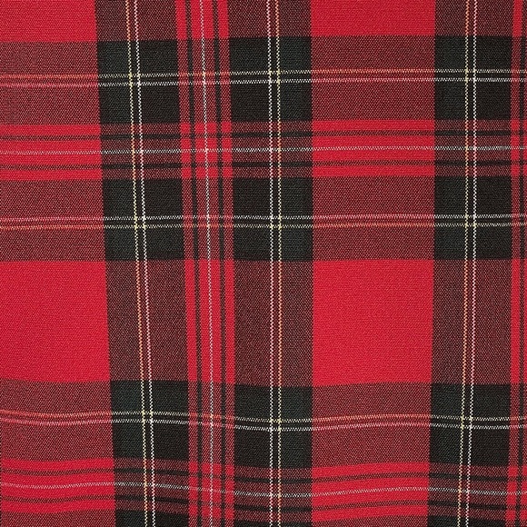 NWT Antonio Melani Elena Plaid Square Neck Long Ruched Sleeve Dress - Picture 4 of 4